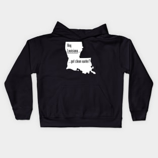 Louisiana-Got Clean Water? Kids Hoodie